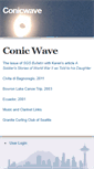 Mobile Screenshot of conicwave.net